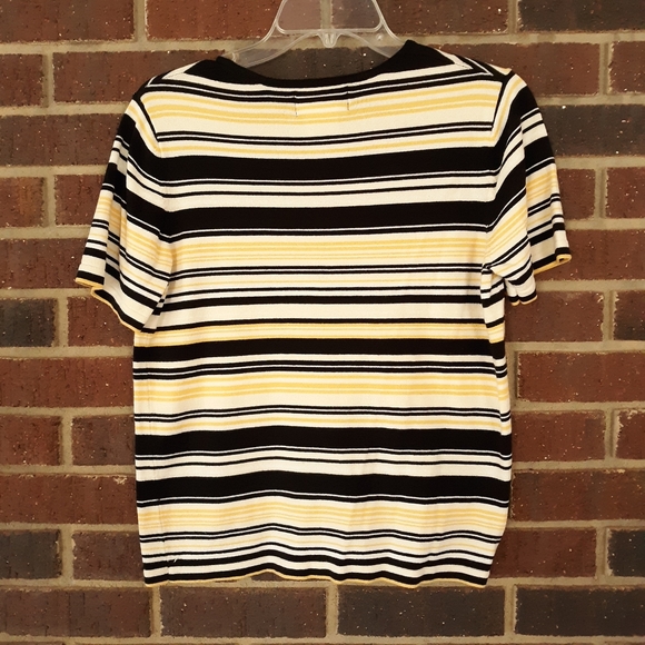 Sag Harbor Short Sleeve Sweater Size Small - Picture 3 of 6